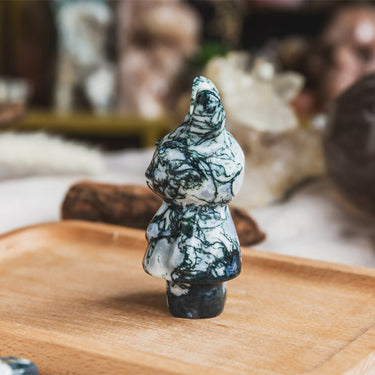 Moss Agate Rabbit