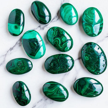 Malachite Palm stone