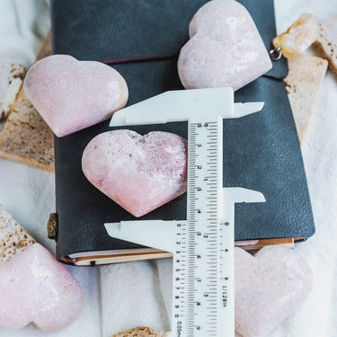 Pink Amethyst Heart