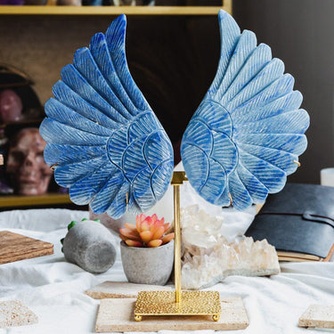 Blue Aventurine Wings