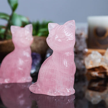 Rose Quartz Cat