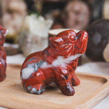 Red Jasper Dog