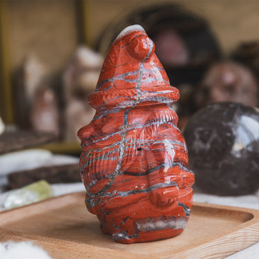 Red Jasper Santa Claus