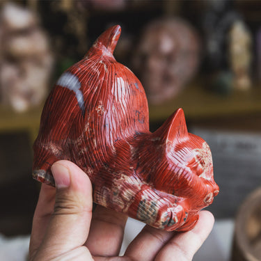 Red Jasper Cat