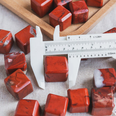 Red Jasper Cube