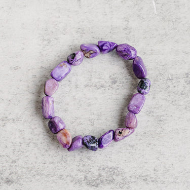 【Chips Bracelet 】Charoite