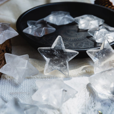 Clear Quartz Star