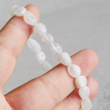 【Chips Bracelet 】 Rainbow Moonstone