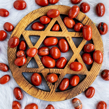 Red jasper Tumbled  Stone