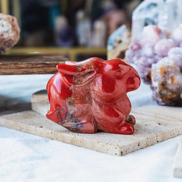 Red Jasper Rabbit