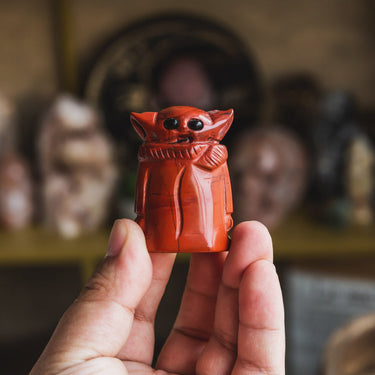 Red Jasper Yoda