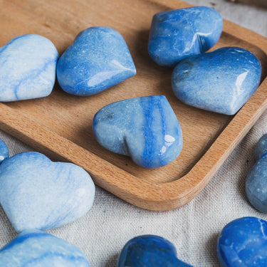 Blue Aventurine Heart