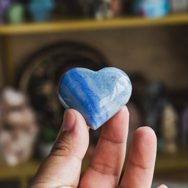 Blue Aventurine Heart