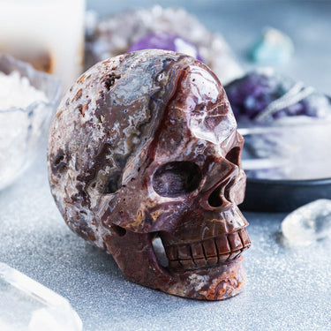 Mexico Sardonyx Hollow Skull