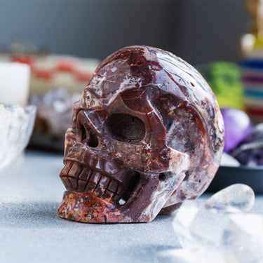 Mexico Sardonyx Hollow Skull