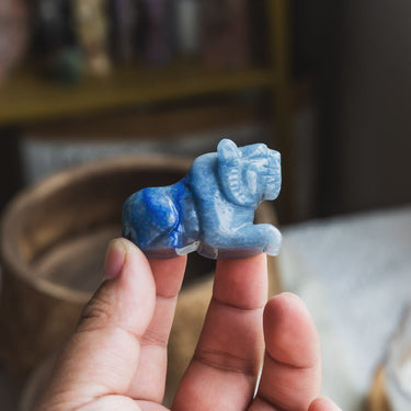 Blue Aventurine Tiger