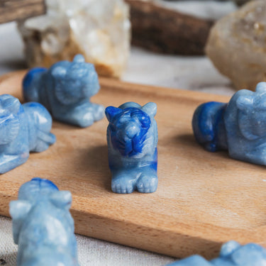 Blue Aventurine Tiger