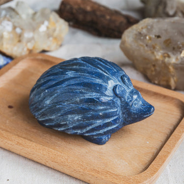 Blue Aventurine Hedgehog