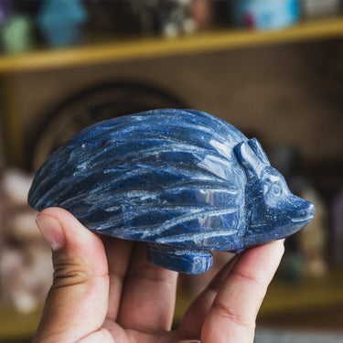 Blue Aventurine Hedgehog