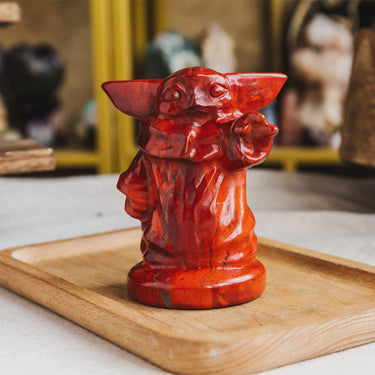 Red Jasper Yoda