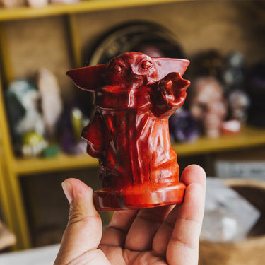 Red Jasper Yoda