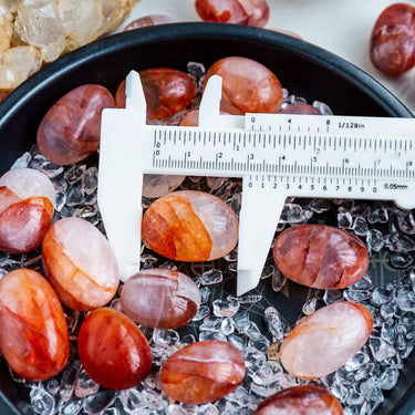 Fire Quartz Tumbled Stone