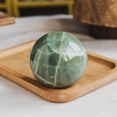 Green Moonstone Sphere