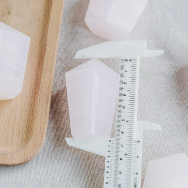 Pink Calcite Cake Point