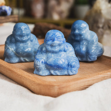 Blue Aventurine Buddha