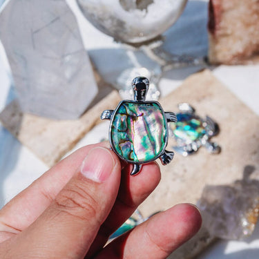 Colorful Abalone Shell Pendant