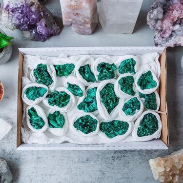 Malachite Specimen Box