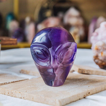 Fluorite Alien