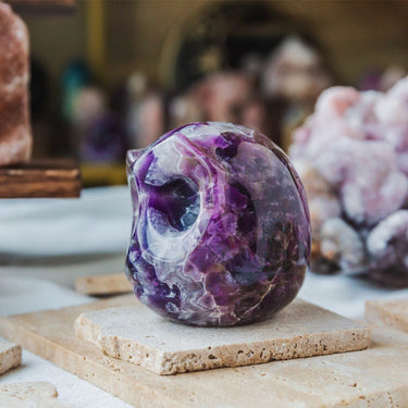 Dream Amethyst Jack Skull