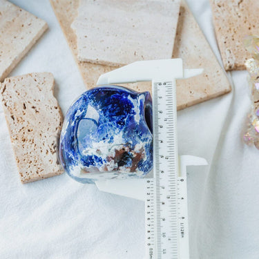 Sodalite Jack Skull