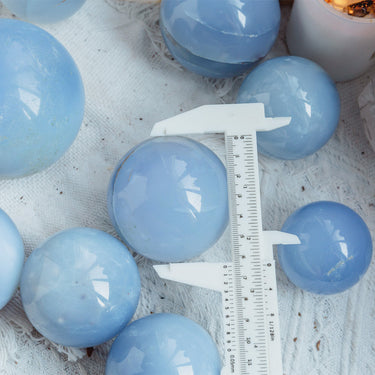 Blue Chalcedony Sphere