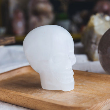 3" Selenite Skull