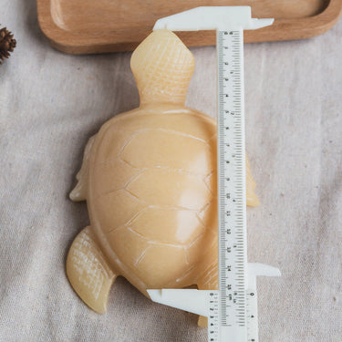 Orange Calcite Turtle