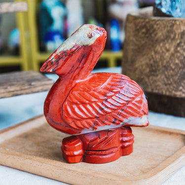 Red Jasper Pelican