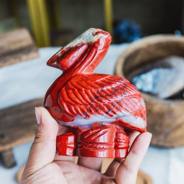 Red Jasper Pelican