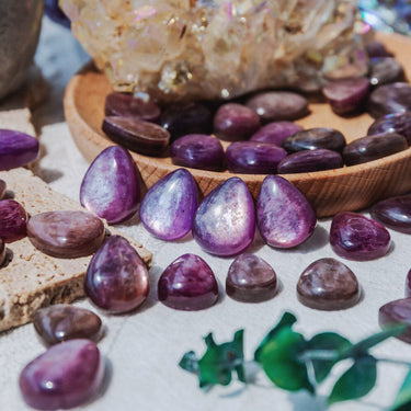 Purple Mica Waterdrop