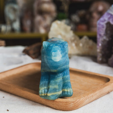 Blue Onyx Wolf