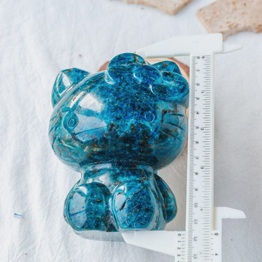 5" Blue Apatite Hello Kitty