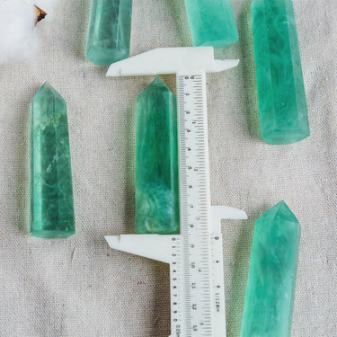 Green Fluorite Point