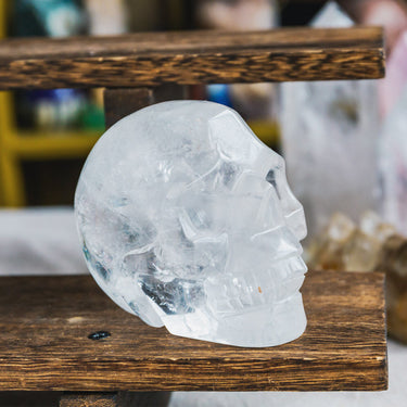 3.5" Clear Quartz Skull