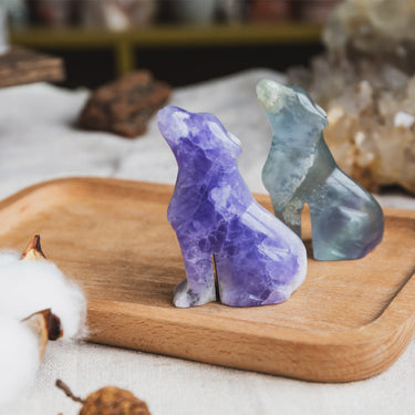 Fluorite Wolf