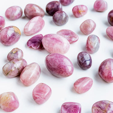 Lavender Rose Quartz Tumbled Stone