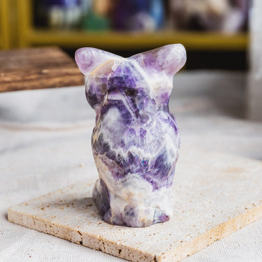 Dream Amethyst Owl