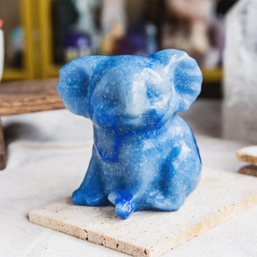 Blue Aventurine Koala