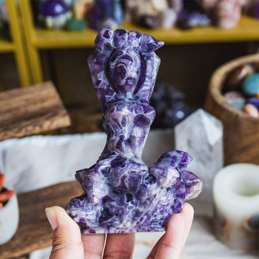 Dream Amethyst Carving