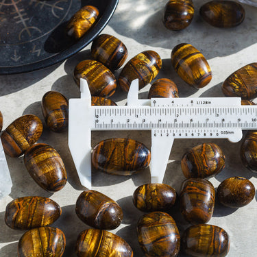 Tigers-eye Tumbled Stone